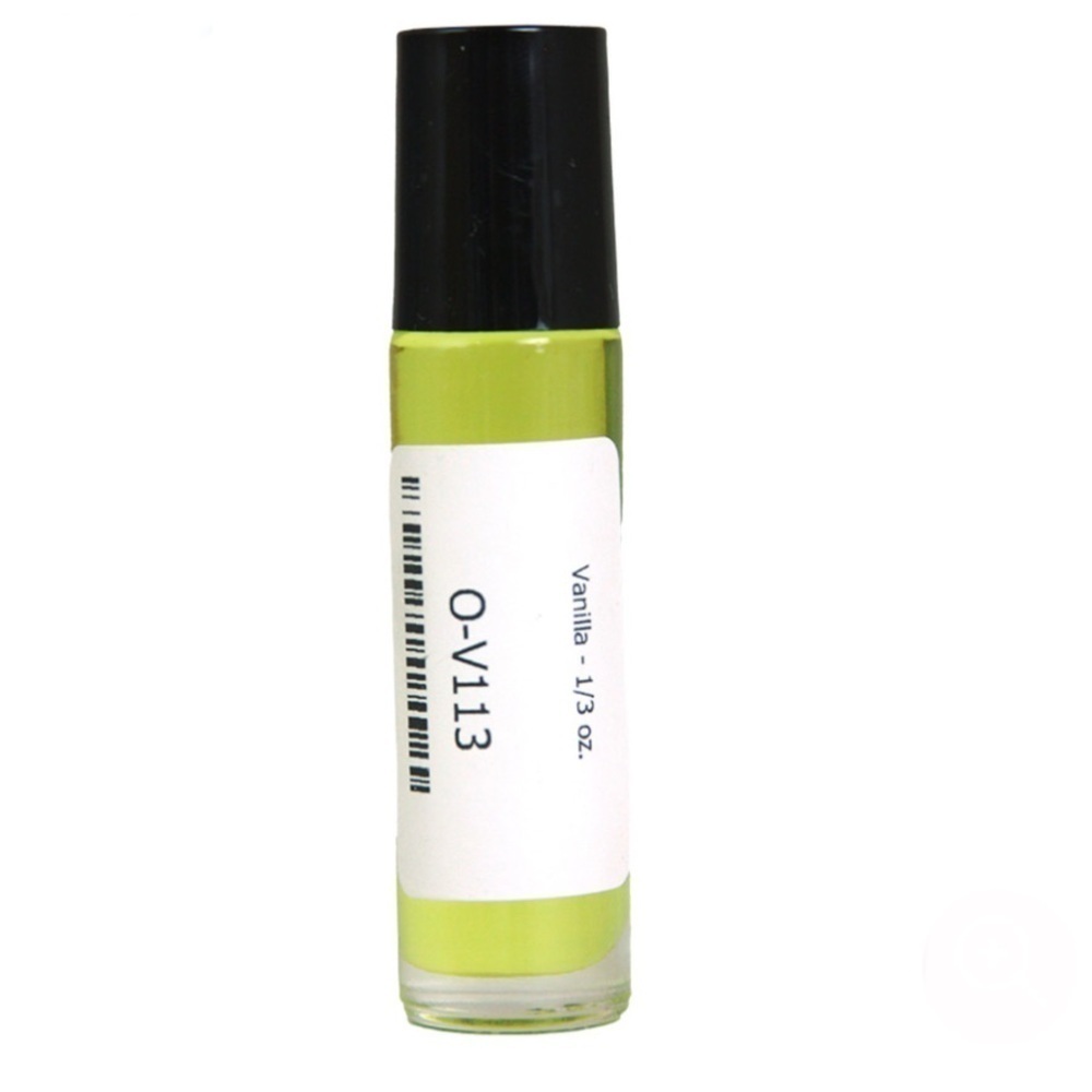 Vanilla 1/3 Oz  Unisex Fragrance Roll-On Candle making Oil